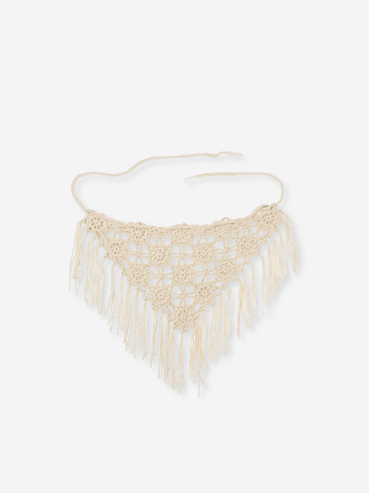 Crochet Triangle Scarf Small
