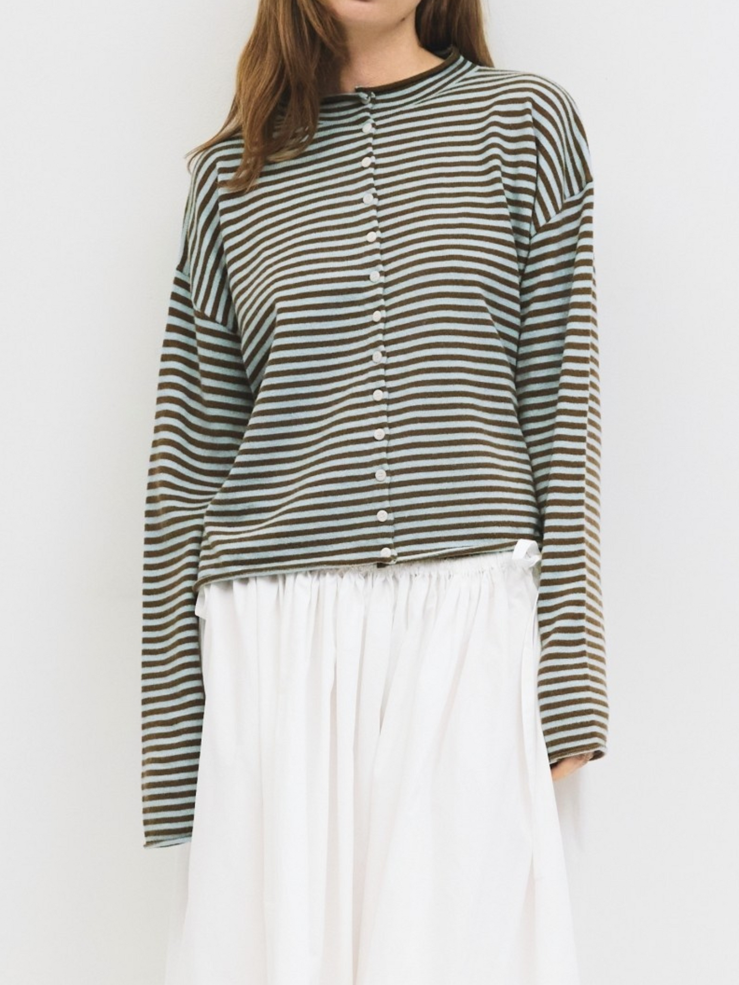 Elisa Cardigan | Blue Brown