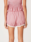 Justine Bloomer Shorts | Red