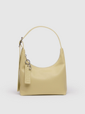 Mini Leather Shoulder Bag | Straw