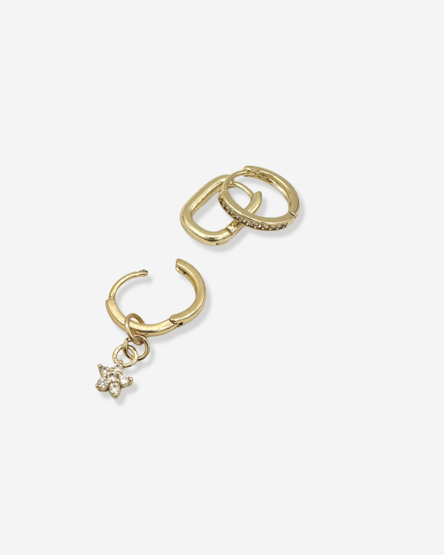 GOLDIE | Blossom Hoop Charm