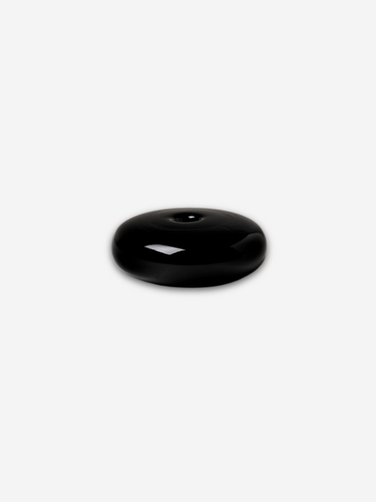 Glass Vessel Incense Holder | Black
