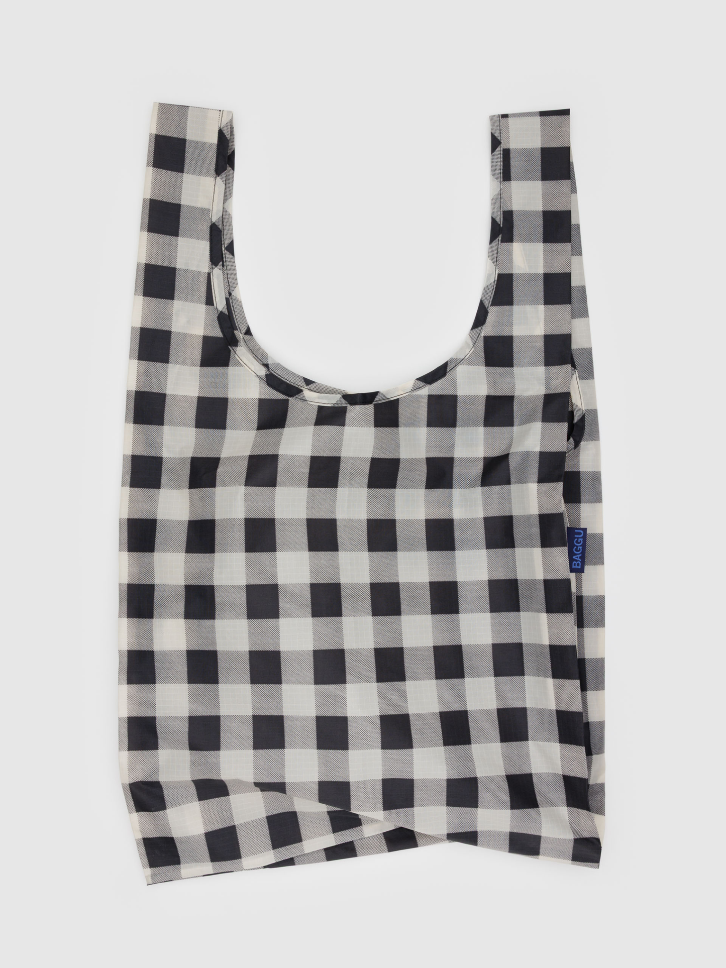 Standard Baggu | Black & White Big Check