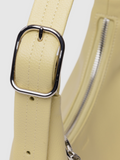 Mini Leather Shoulder Bag | Straw