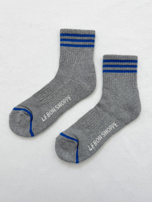 Girlfriend Socks | Grey
