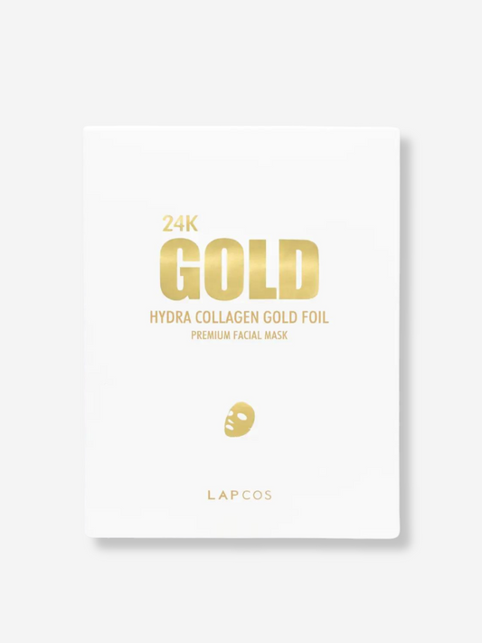 24k Gold Foil Premium Mask