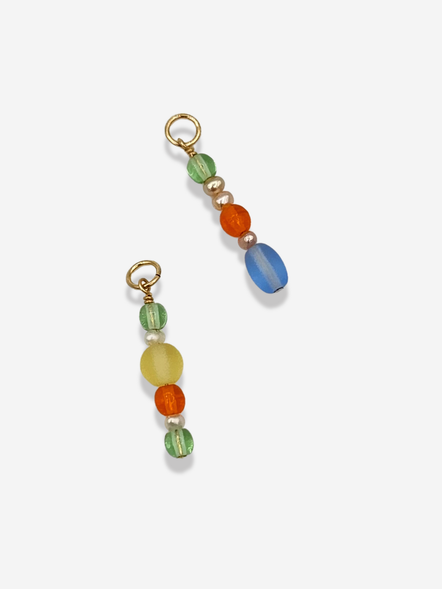 bead.bby x COUTU | Sea Glass Hoop Charm