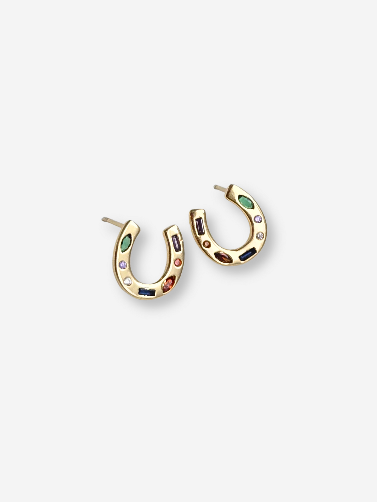 LIMITED EDITION | Rainbow Horseshoe Studs