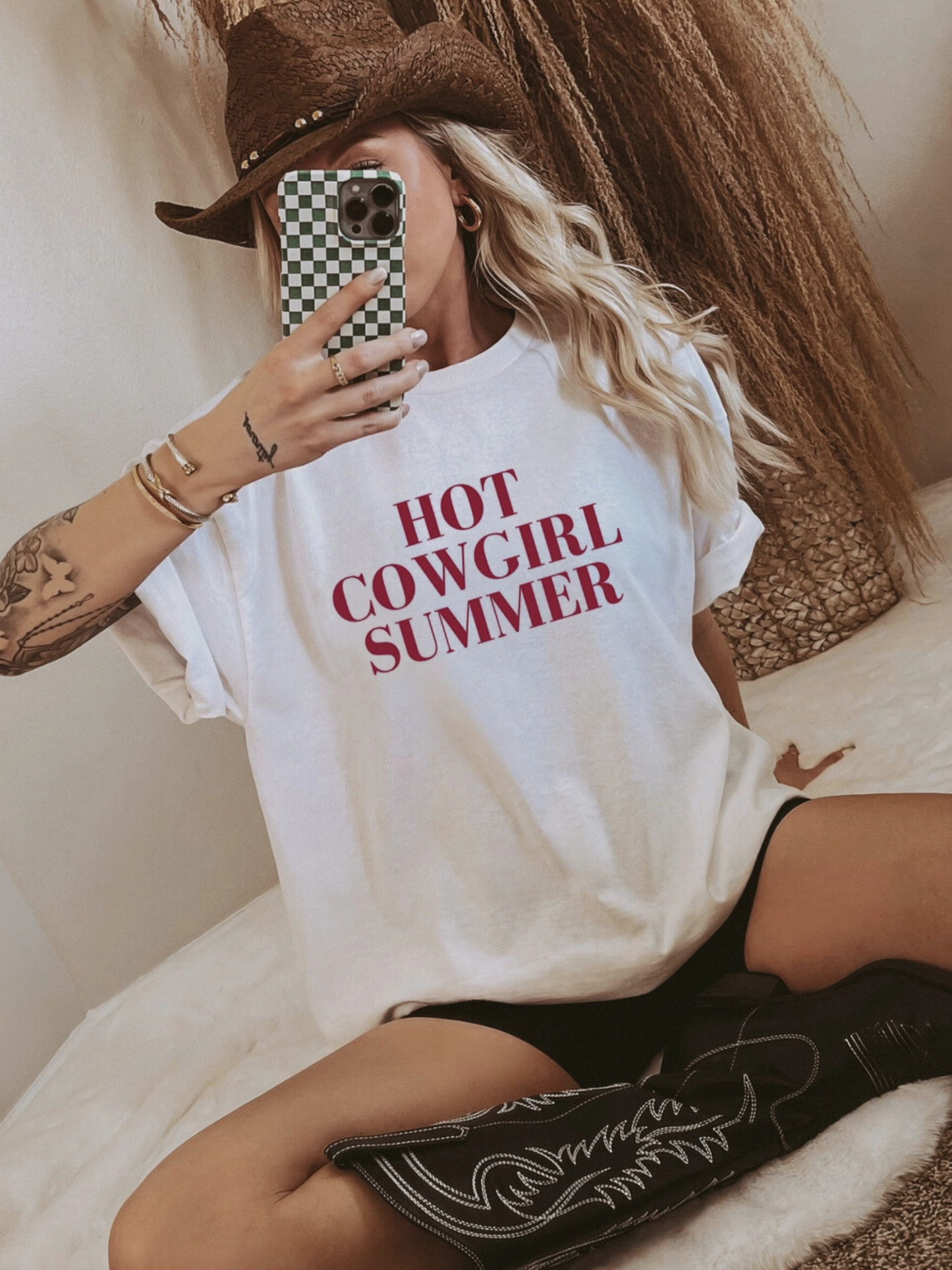 Hot Cowgirl Summer Tee