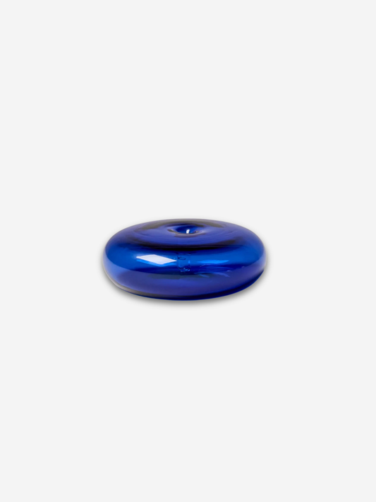 Glass Vessel Incense Holder | Cobalt