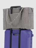 Cloud Carry-on | Black & White Gingham