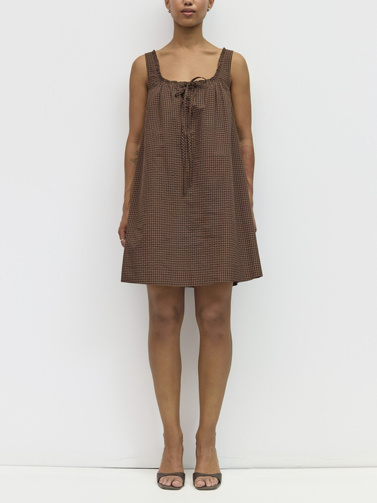 Gabby Dress Brown