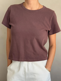 The Little Boy Tee | Espresso
