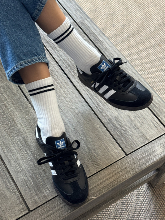Boyfriend Socks | Classic White