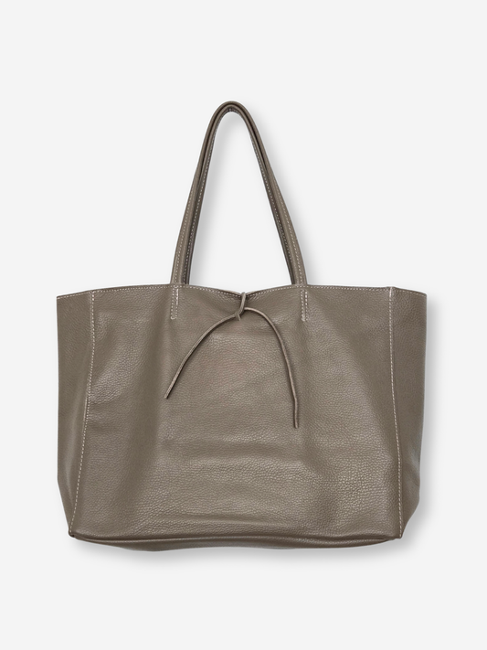 Cowhide Tote Bag | Taupe