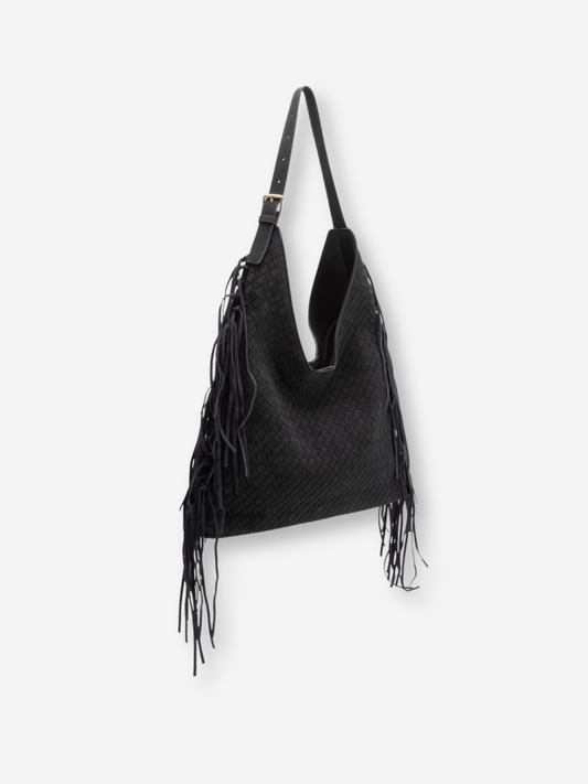 Brynlee Fringe Bag Black
