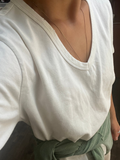 La Vie Tee | Vintage White