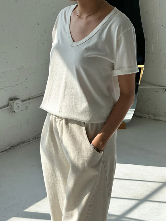 La Vie Tee | Vintage White