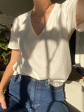 La Vie Tee | Vintage White