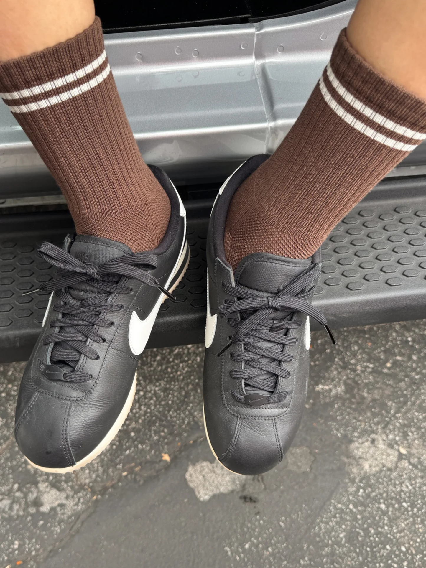 Boyfriend Socks | Wood