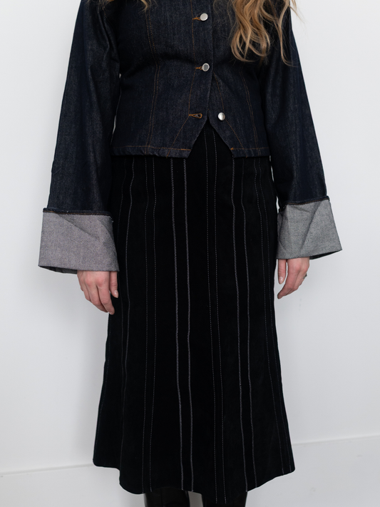 VINTAGE by TUU | Danier Leather Skirt (10)