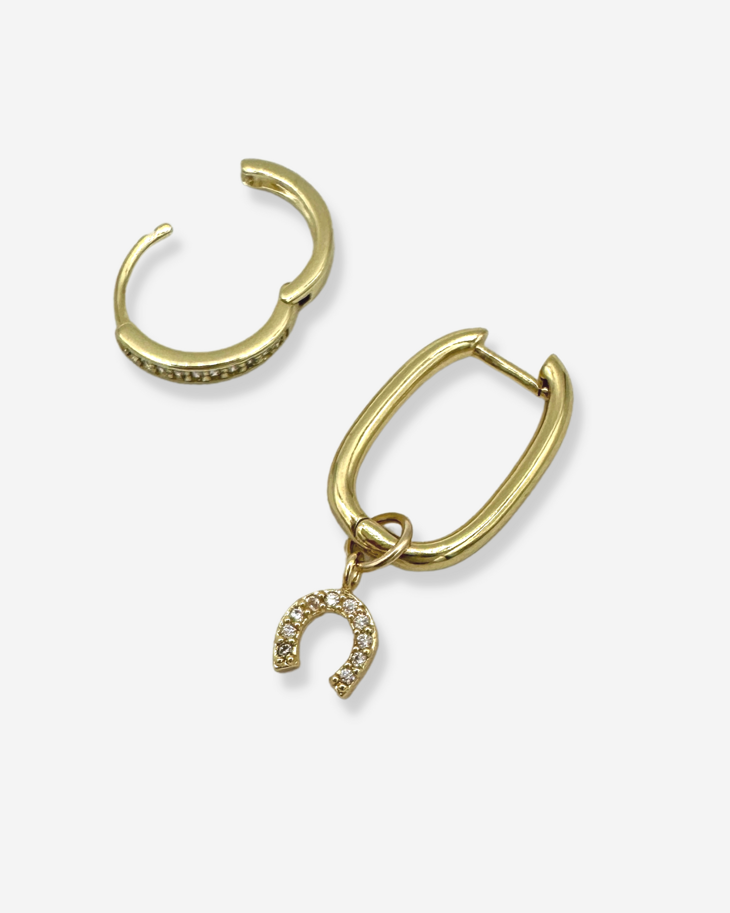 GOLDIE | Emmylou Hoop Charm