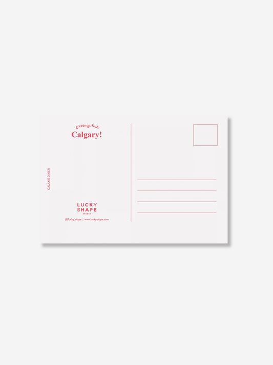Lucky Shape Postcard | Galaxie Diner