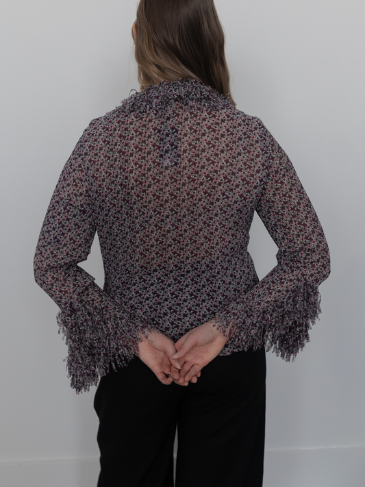 VINTAGE by TUU | Laura Finge Blouse (L)