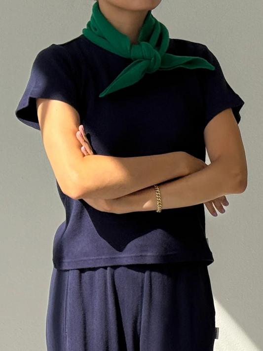 Cashmere Bandana | Kelly Green