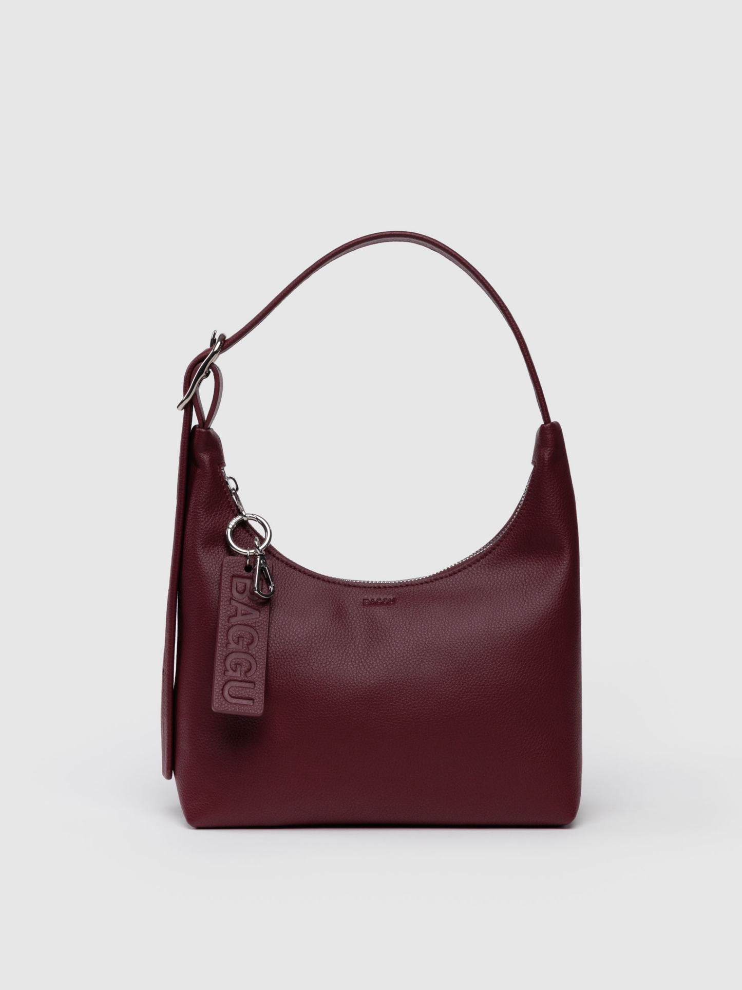 Mini Leather Shoulder Bag | Mahogany