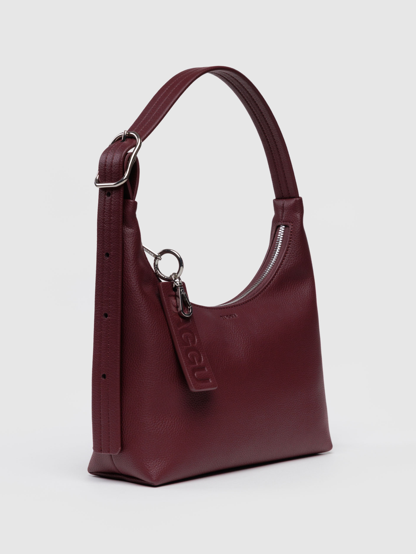 Mini Leather Shoulder Bag | Mahogany