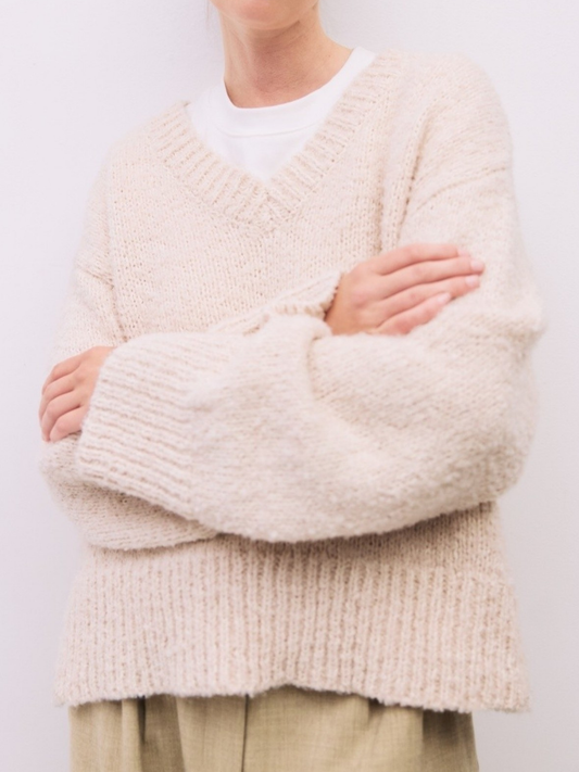 Glen Sweater | Cream