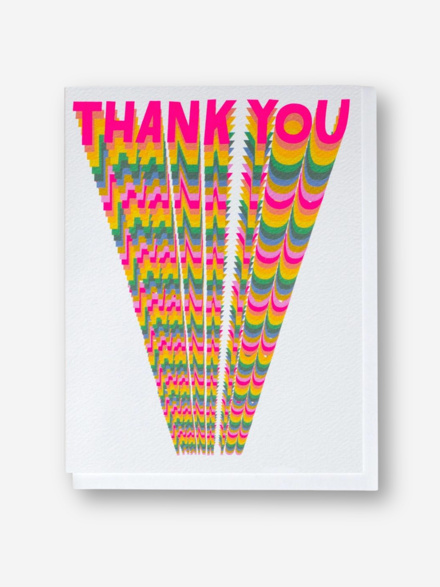 Infinite Rainbow Thank You Card
