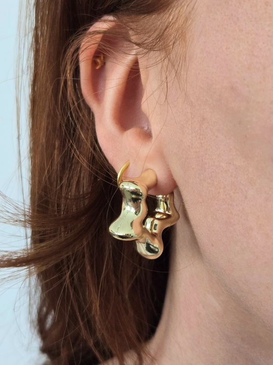 LIMITED EDITION | Puffy Star Hoops