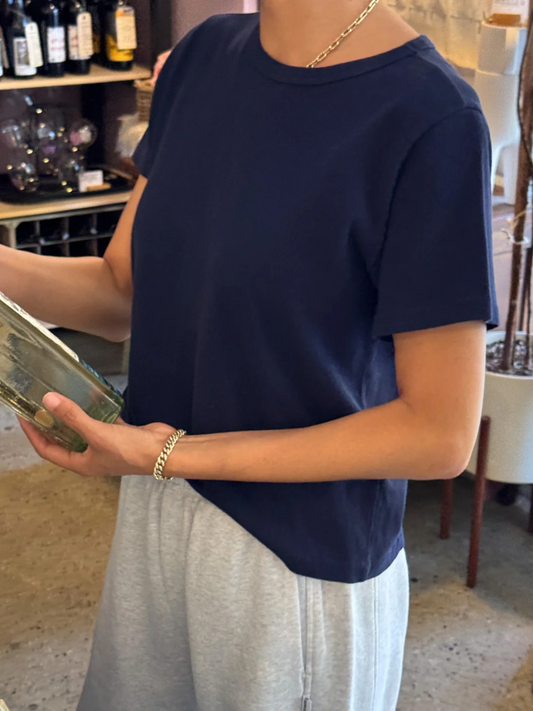 The Little Boy Tee | Navy