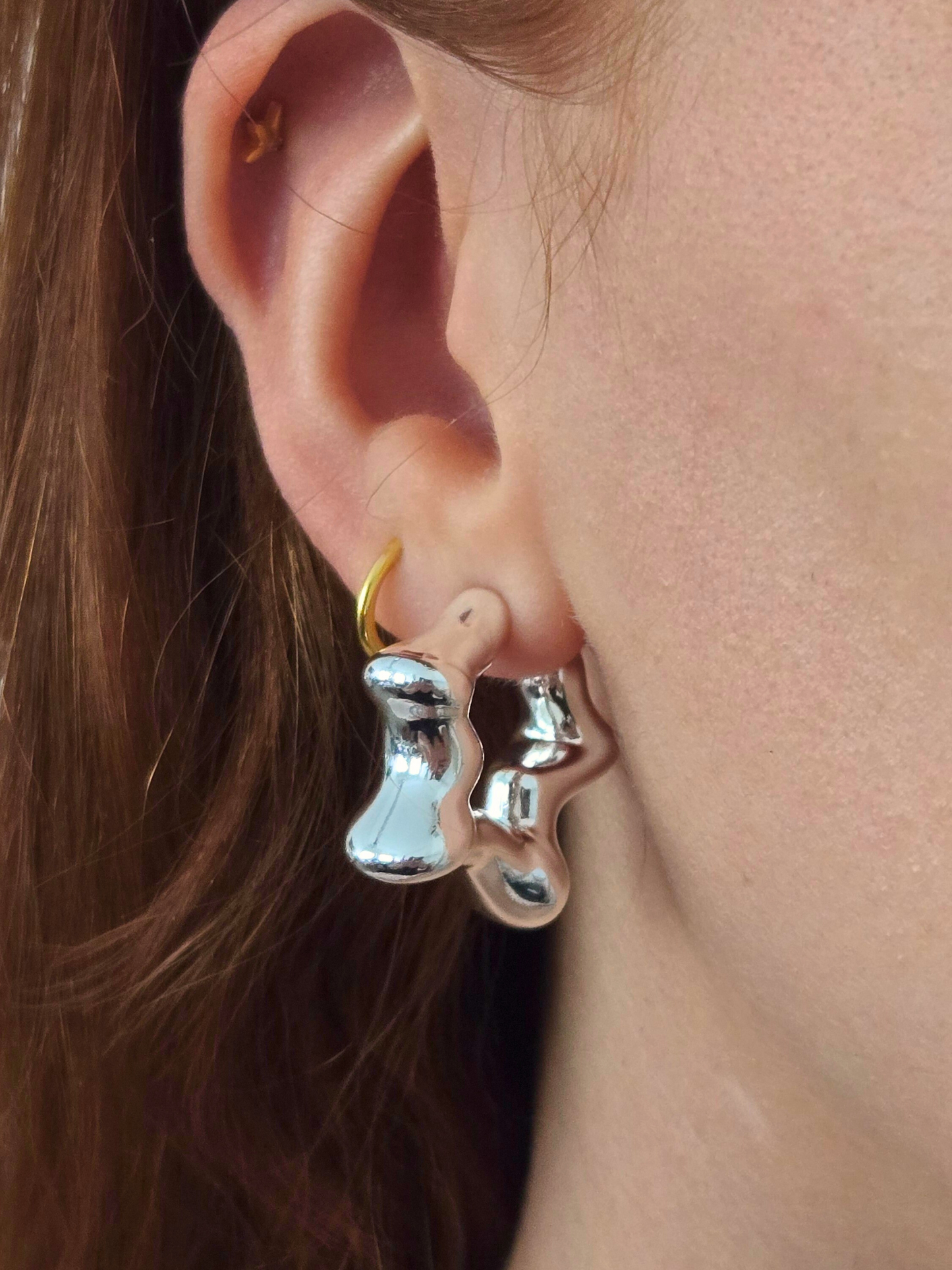 LIMITED EDITION | Puffy Star Hoops