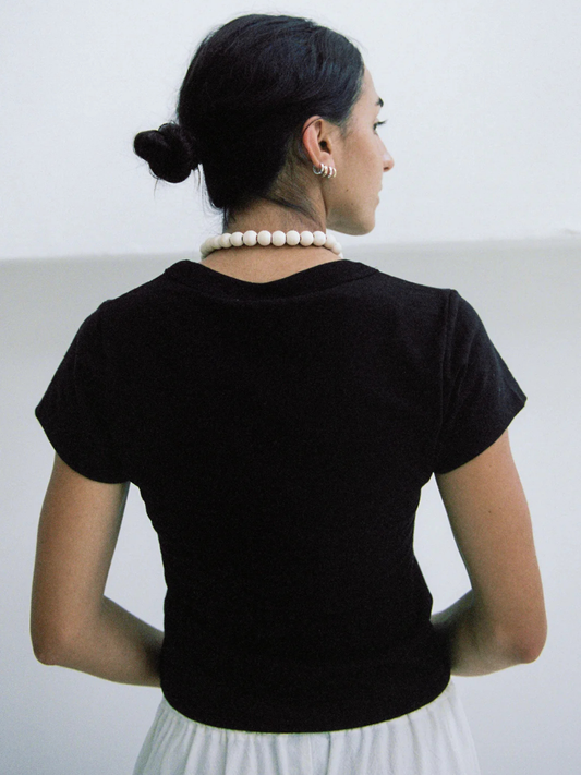 Hemp Mini Tee | Black