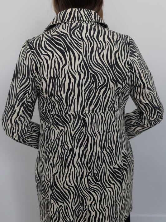 VINTAGE by TUU | Fall 04' Old Navy Zebra Blazer (S)