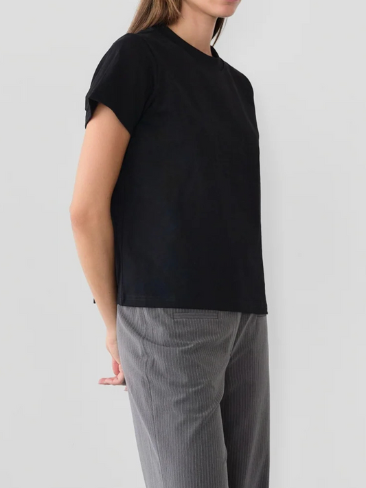 Lanie Long Top | Black