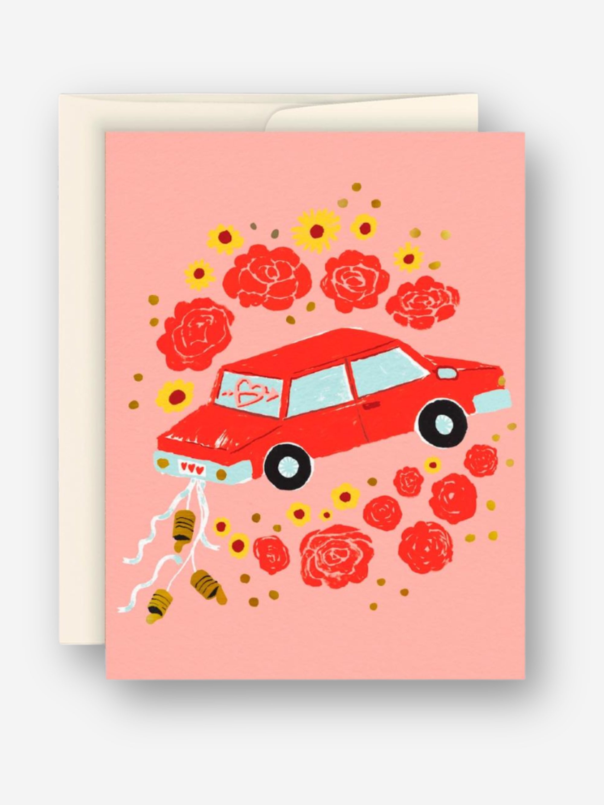 Paperole Just Married Card COUTUKITSCH paperole-just-married-card-coutukitsch