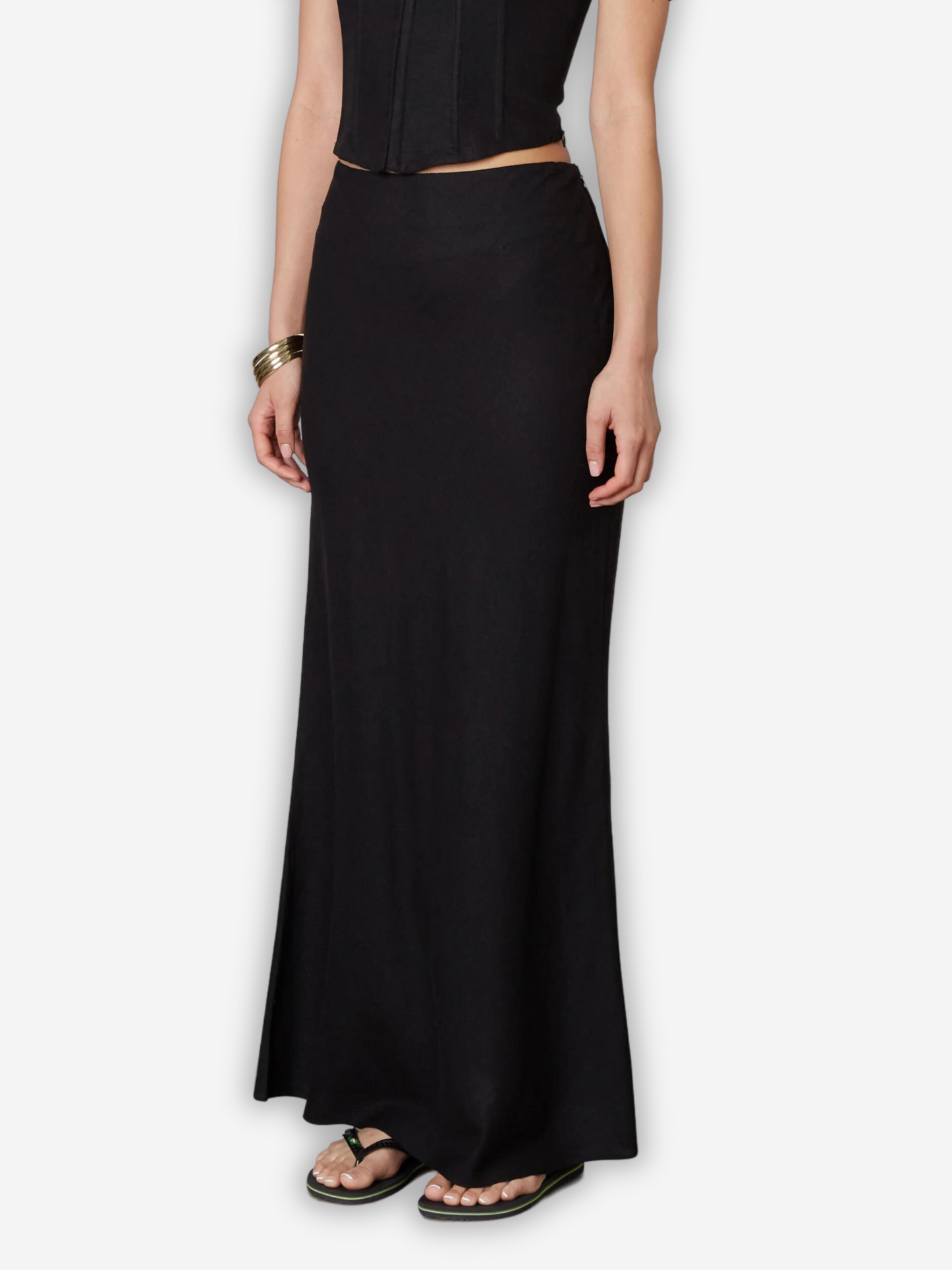90's Bias Maxi Skirt