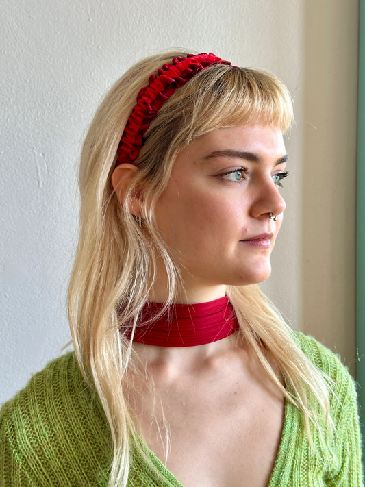 Antoinette Headband | Red
