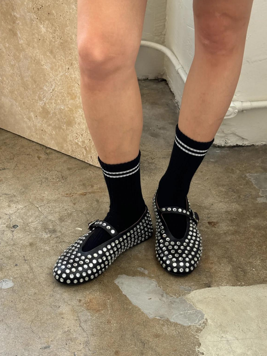 Boyfriend Socks | Noir