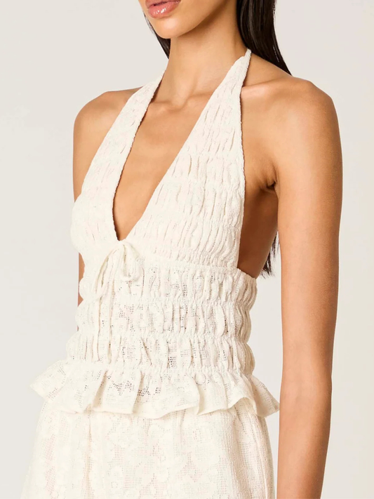 Chandler Top | Ivory