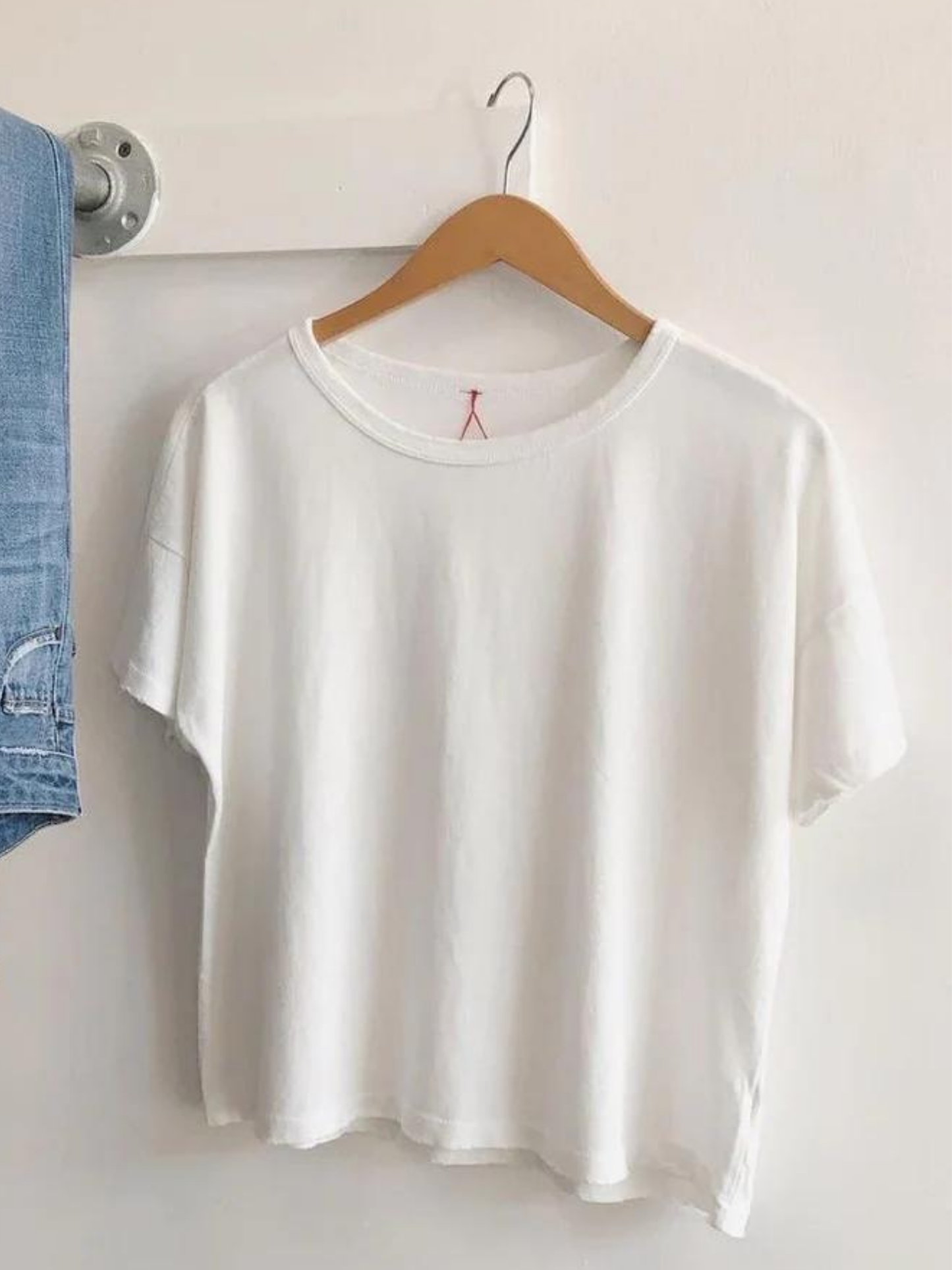 Fille Tee | Clean White