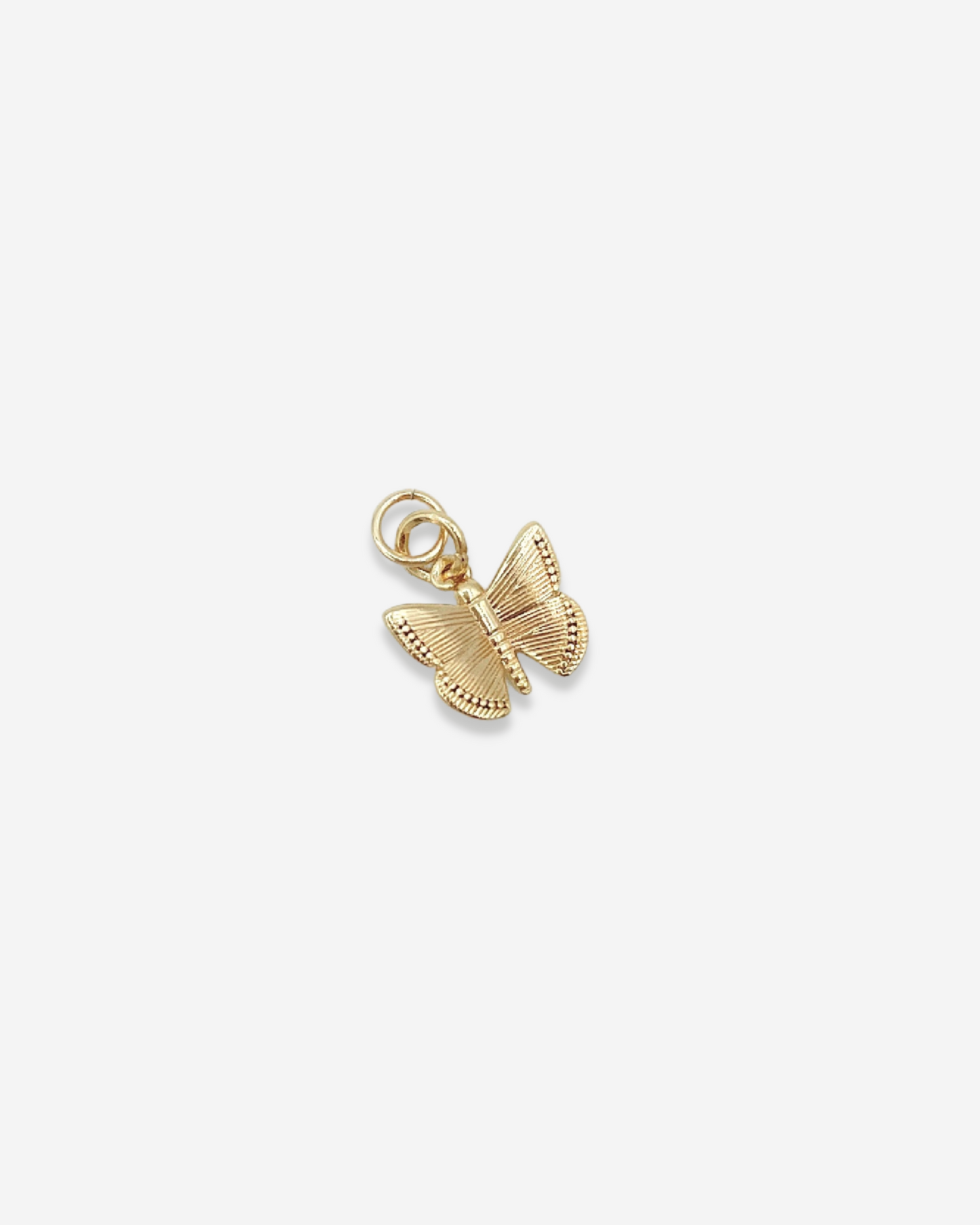 GOLDIE | Butterfly Hoop Charm