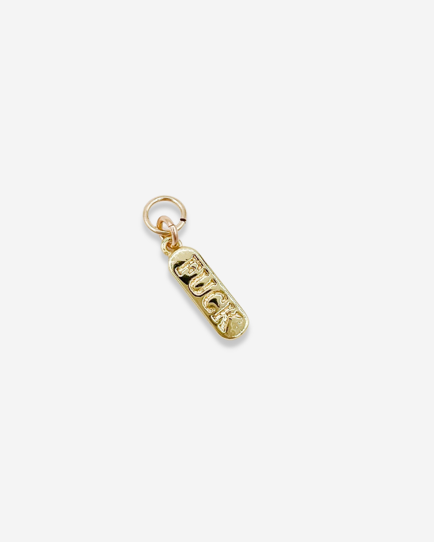 GOLDIE | F/CK Hoop Charm