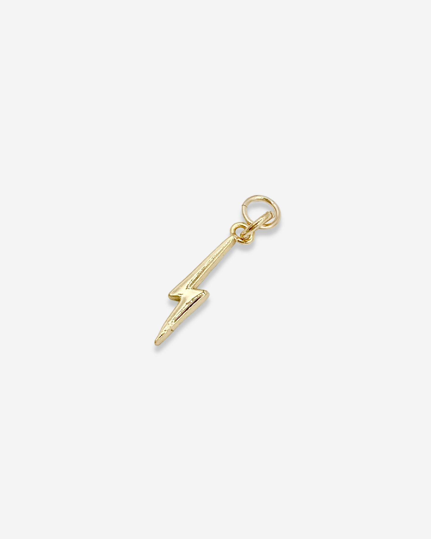 GOLDIE | Lightning Hoop Charm