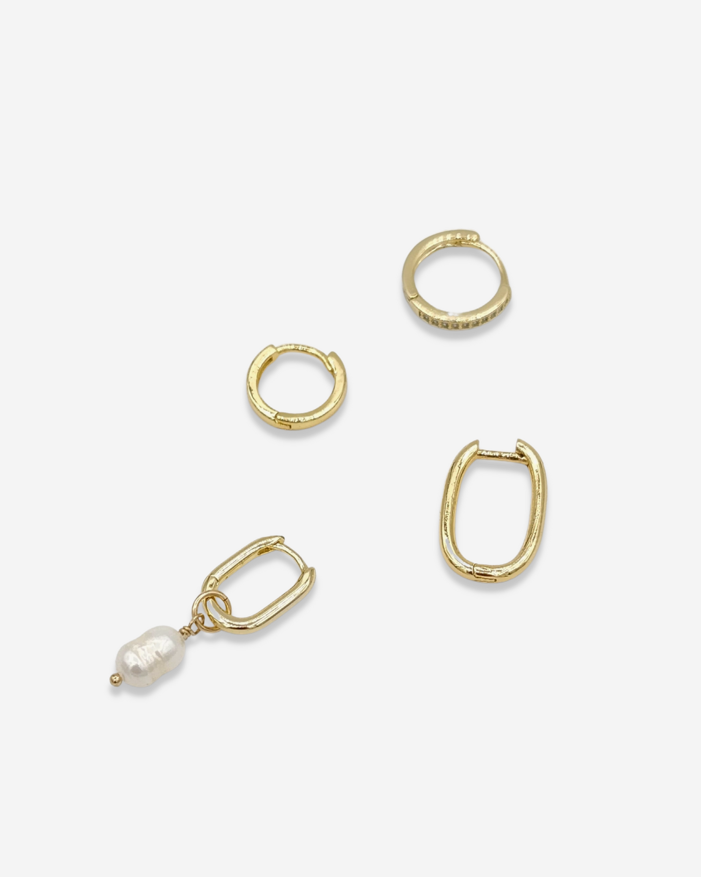 GOLDIE | Phoebe Hoop Charm
