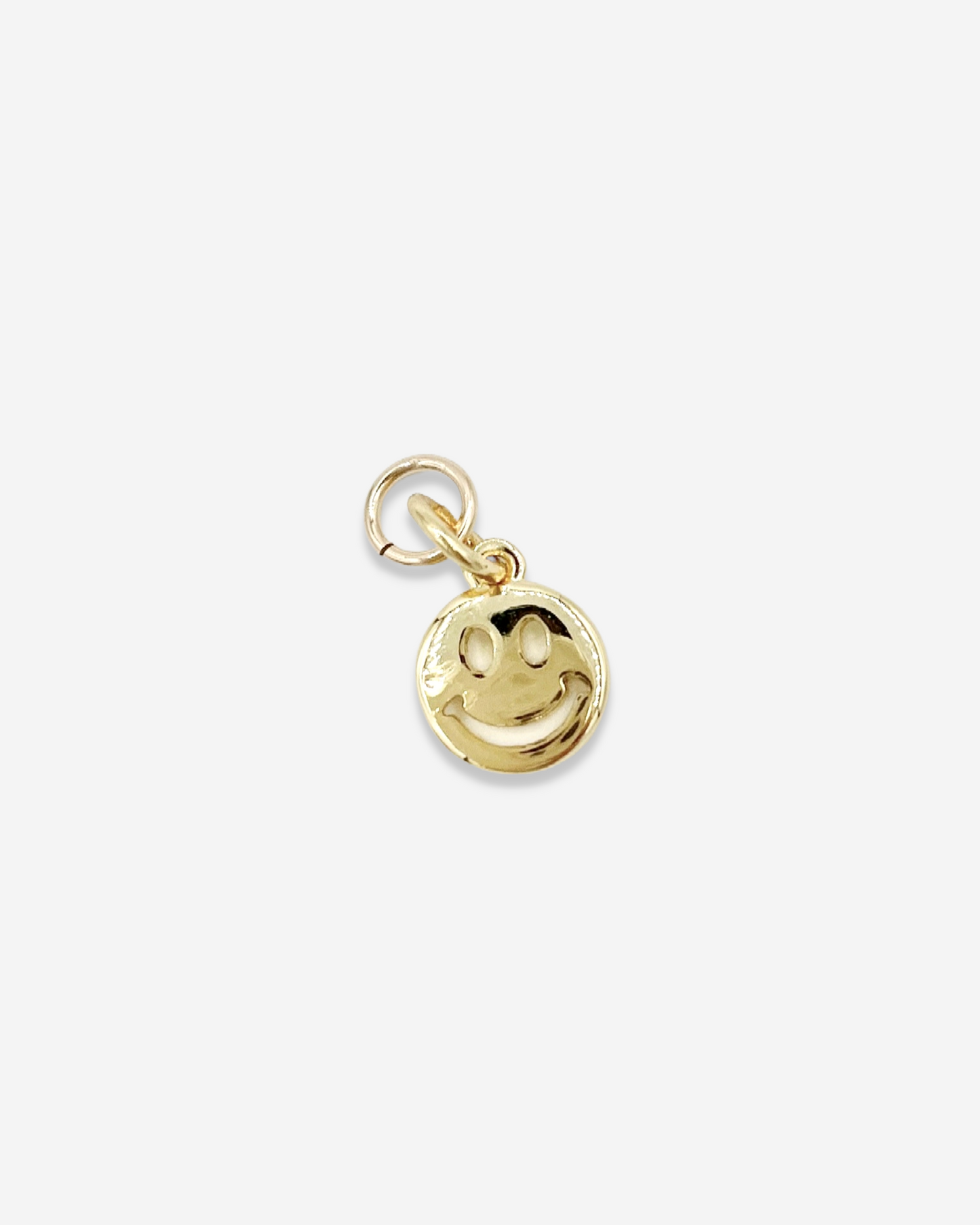 GOLDIE | Smiley Hoop Charm